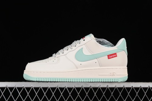 Supreme x Nike Air Force 1 '07 Low Collaborative Sneakers in Youthful Green - HD1968-023 1