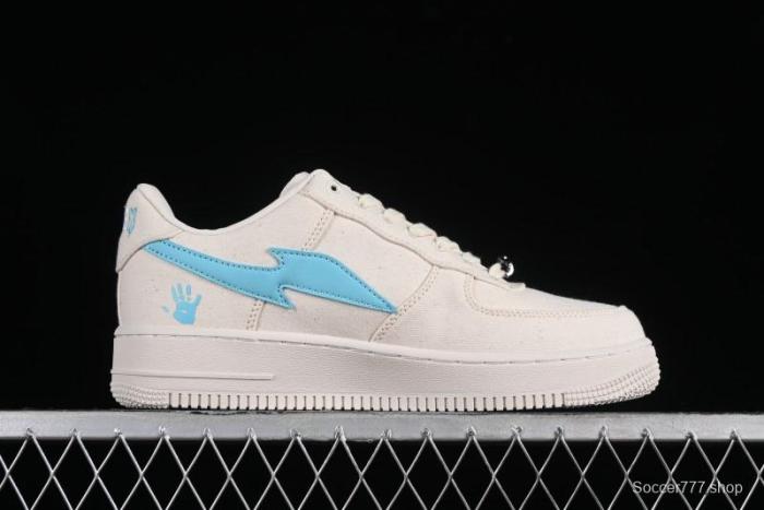 Nike RTFKT x Nike Air Force 1 Low Casual Sneakers with Full-Length Air Cushion - FQ3954-100 1