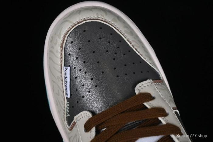 Nike Dunk Low Panda Prank Spring Touchdown Spring Forward Brown Green SB Strap Low Top Casual Skate Shoes - DV0834-101 1