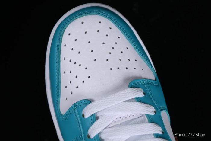 Nike SB Dunk Low Casual Skate Shoes in White Green Orange - DV0833-102 1