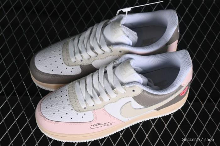 Nike Air Force 1 '07 Low Valentine's Day Limited Edition EKG Heartbeat Double Heart Design Casual Sneakers - TY0301-222 1