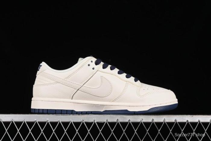 Nike SB Dunk Low Stussy Collaboration - Off White Floral Swoosh Anniversary High-End Custom Low-Top Casual Skate Shoes - XY1688-001