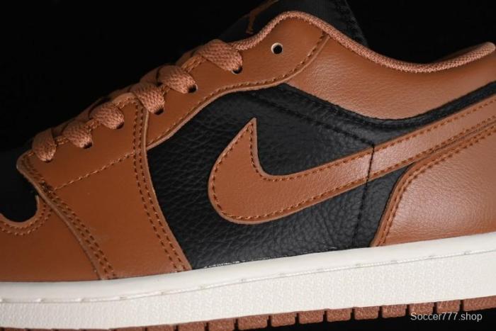 Nike Air Jordan 1 Low AJ1 Black Mocha Casual Sneakers - DC0774-021 1