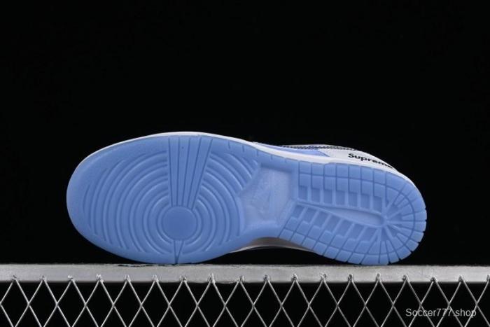 Supreme x Nike SB Dunk Low Royal Blue Anniversary High-End Custom Casual Skate Shoes - JH8039-936 1