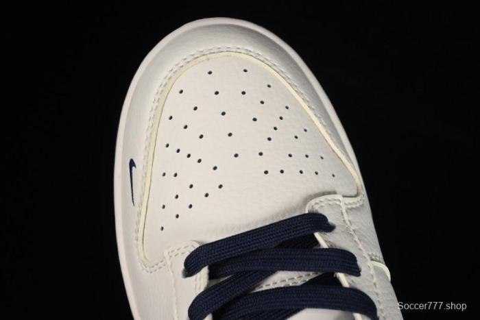 Nike SB Dunk Low Stussy Collaboration - Off White Floral Swoosh Anniversary High-End Custom Low-Top Casual Skate Shoes - XY1688-001