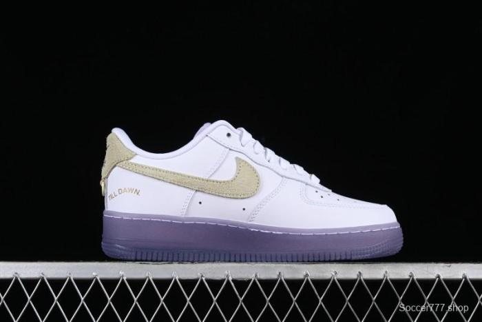 Nike Air Force 1 '07 Low Casual Sneakers with Full-Length Air Cushion - HF5719-139 1