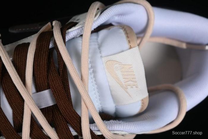 Nike Dunk Low Chestnut Letter High Street Black Brown Deconstructed SB Strap Low Top Casual Skate Shoes - DV0831-003 1