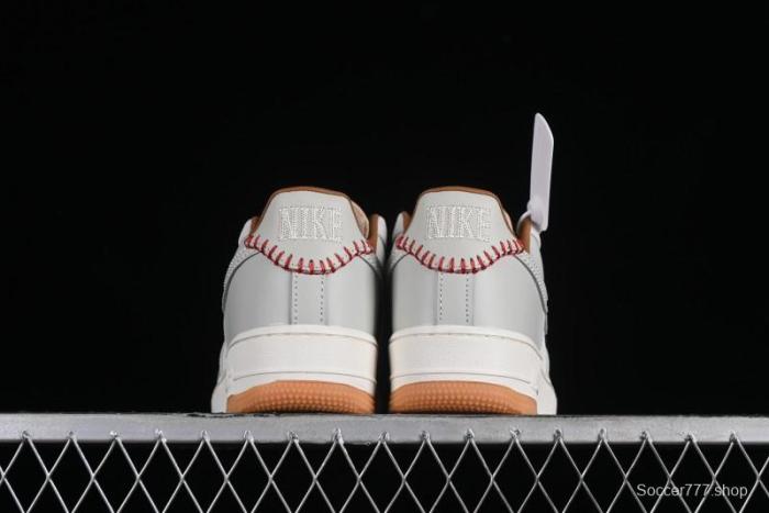Nike Air Force 1 '07 Low Casual Sneakers with Full-Length Air Cushion - HF5697-001 1