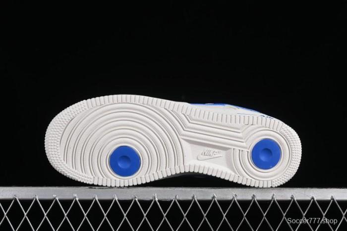 Nike Vlone x Air Force 1 '07 Low Collaboration Light Blue Casual Sneakers - AA5360-011 1