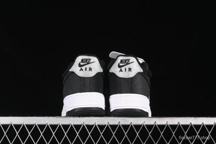 Nike Air Force 1 '07 Low Cleanfit High Street Retro Style Patchwork Starry Sky Full Diamond Lace-Up Low-Top Casual Sneakers - ZH0316-033