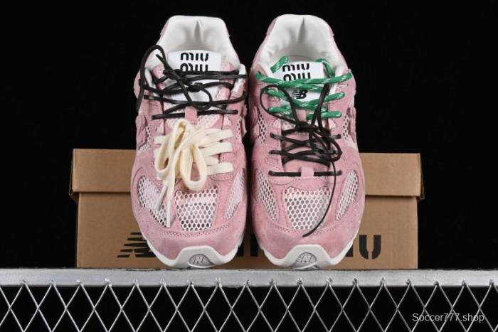 MiuMiu x New Balance 530 Low-Top Classic Retro Casual Running Sneakers - AJD4 1