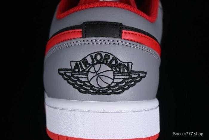 Nike Air Jordan 1 Low AJ1 Cement Grey Low-Top Casual Sneakers - 553558-060 1