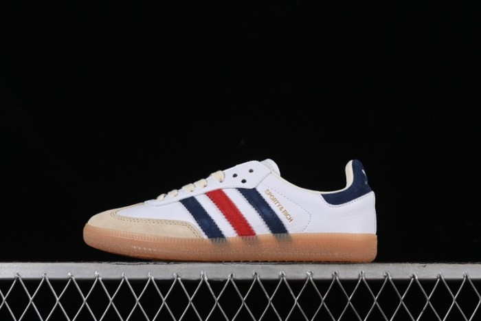 Adidas Originals Samba OG Sporty&Rich Retro Casual Sneakers - IH8338