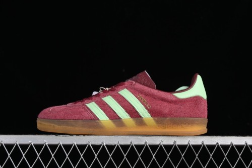 Adidas Originals Gazelle Indoor IH7487 Retro Casual Slip-Resistant Wear-Resistant Low-Top Skate Shoes 1