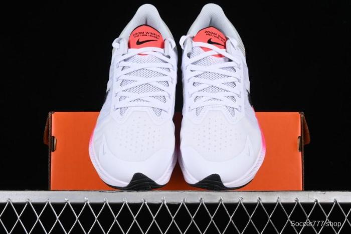 Nike Zoom Winflo 8 Breathable Mesh Running Shoes with Forefoot and Heel Zoom Air Cushion - CW3419-100 1