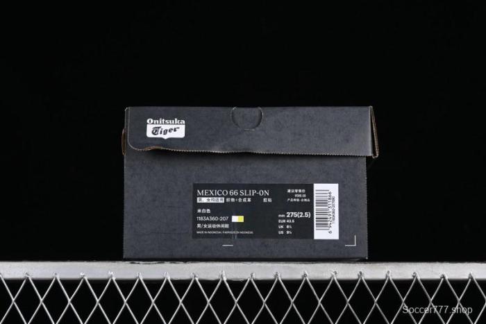 Onitsuka Tiger Mexico 66 Low-Top Canvas Casual Running Shoes - 1183A360-207 1