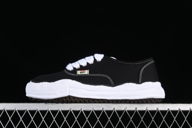 Wayne Original Sole Leather Low Sneaker with Deconstructed Ice Cream Sole - W.E5 1