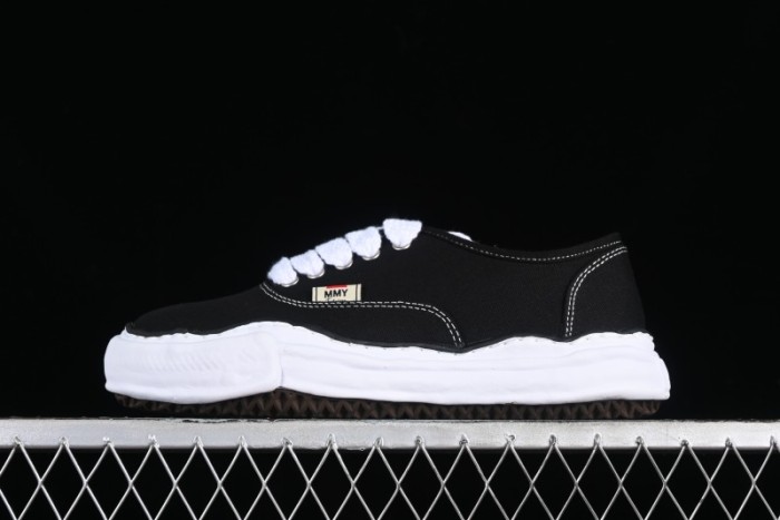 Wayne Original Sole Leather Low Sneaker with Deconstructed Ice Cream Sole - W.E5 1