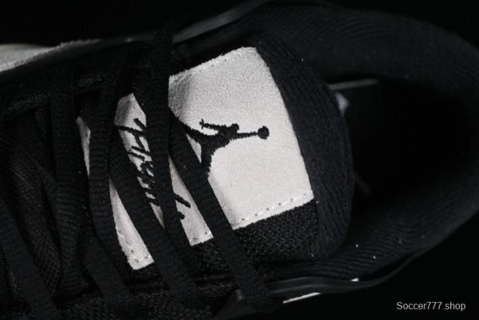 Nike Air Jordan 4 Remastered Sneakers in Black, Light Bone, and Dark Gray - FQ7939-001