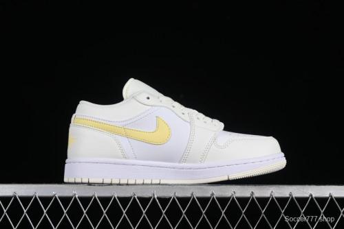 Nike Air Jordan 1 Low AJ1 Lemon Yellow Low-Top Casual Sneakers - FV8486-181 1