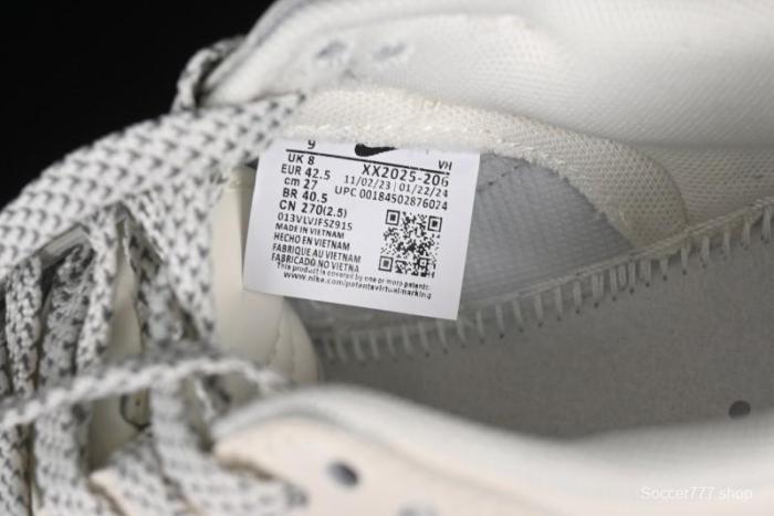 Nike SB Dunk Low Stussy Collaboration - White Grey Double Swoosh Anniversary High-End Custom Low-Top Casual Sneakers - XX2025-206