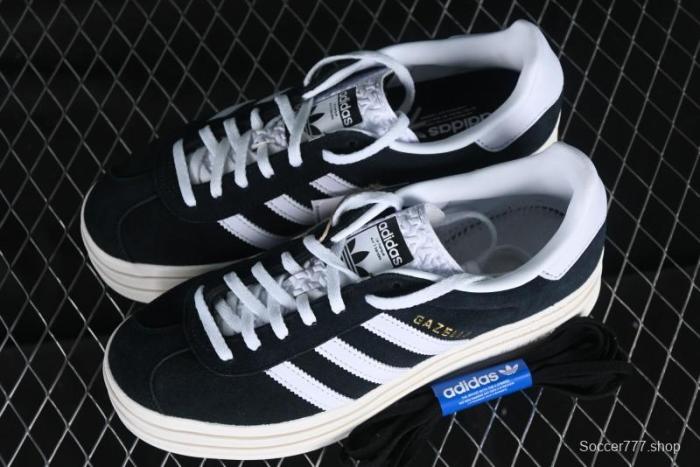 Adidas Originals Gazelle Bold HQ6912 Low-Top Sneakers with Thick Sole for Casual Wear Anti-Slip and Durable - HQ6912 1