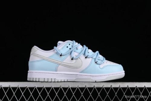 Nike Dunk Low SB Hearts Playing Cards Graffiti North Carolina Blue Casual Skate Shoes - DV0831-101 1