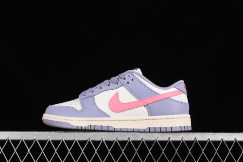 Nike SB Dunk Low White Blue Pink SB Shattered Backboard Casual Skate Shoes - DD1503-500
