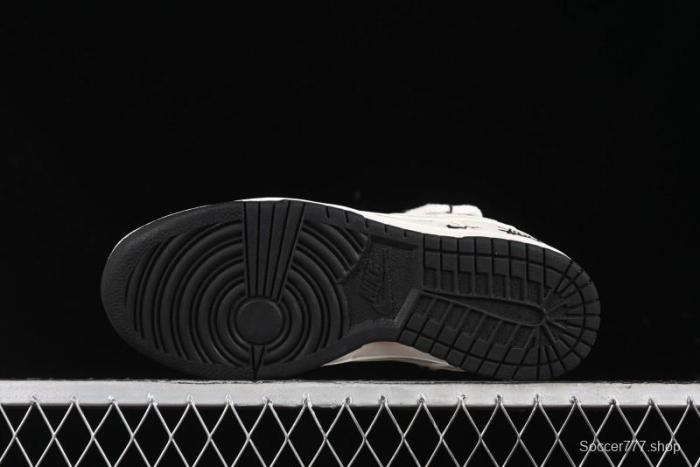 Nike SB Dunk Low Stussy Anniversary Custom Low-Top Casual Sneakers - SJ2068-276