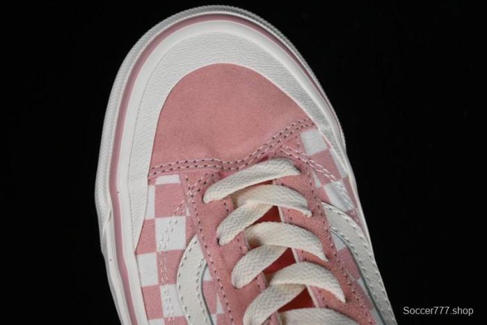 Vans Old Skool Reissue 136 Pink Checkerboard Low Top Retro Canvas Shoes - VN000MT6EBQ 1