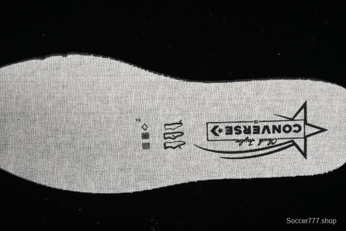 Converse Chuck 70 SNL Low Top Canvas Sneakers with Star Embroidery and Metal Studs - A11612C