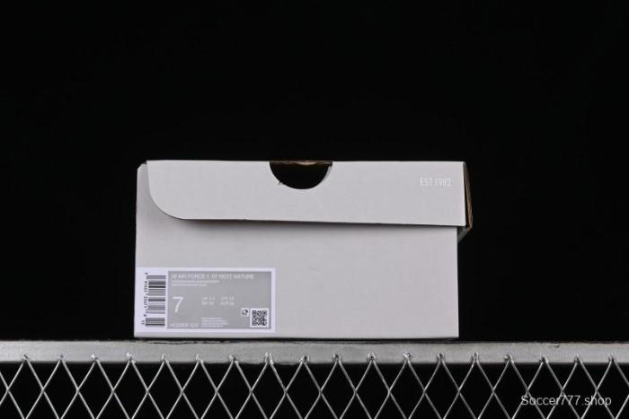 Nike Air Force 1 '07 Low Casual Sneakers with Full-Length Air Cushion - HQ3905-500