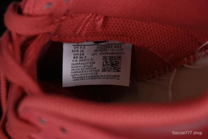 Nike Dunk Low SB Casual Sneakers in Strawberry Bear Colorway - DD1503-603 1