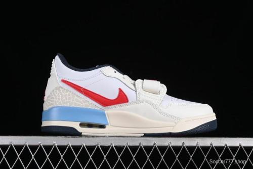 Nike Air Jordan Legacy 312 Low Sneakers with Velcro Strap and Triple Sole Design - HM3709-141 1