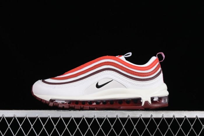 Nike Air Max 97 Retro Running Shoes with Full-Sole Air Cushion - FN6957-101 1