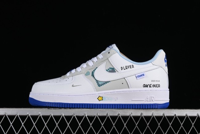 Nike Air Force 1'07 Low  Mario  Casual Sneakers - FB1844-222 1