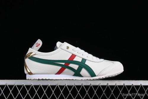 Onitsuka Tiger Mexico 66 Low-Top Leather Sneakers for Casual Running - 1183B511-200 1