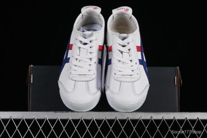 Onitsuka Tiger Mexico 66 Low-Top Leather Sneakers for Casual Running - D507L-0152 1