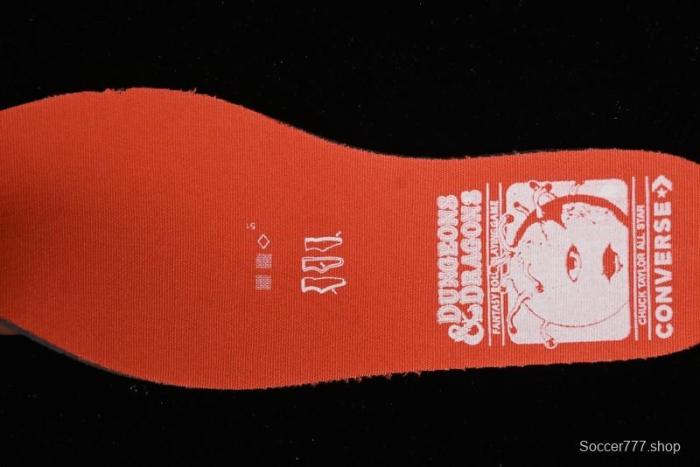 Converse Chuck Taylor High Top Casual Sneakers with Dungeons & Dragons 50th Anniversary Collaboration Design - A09883C 1