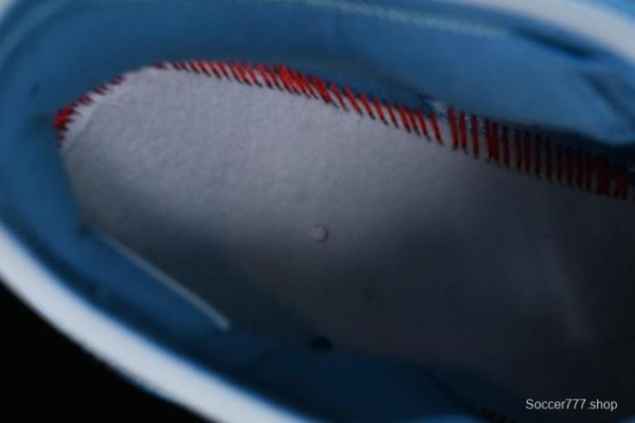 Nike Off White x Air Force 1 Low OW Collaboration Transparent Blue Casual Sneakers - AO4606-400 1