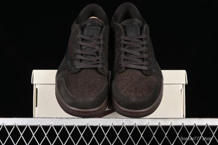 Nike Travis Scott x Air Jordan 1 Low OG Retro Sneakers - DM7866-202
