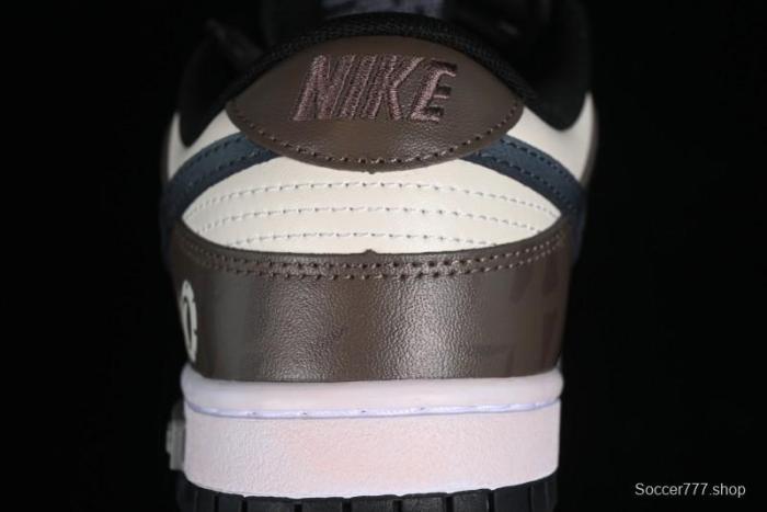 Nike Dunk Low Panda Prank Street Racing Electro Rust Distressed SB Strap Low-Top Casual Sneakers - DD1391-100 1