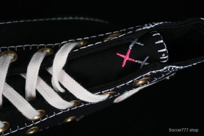 Converse All Star Lift Platform Sneakers with Daisy Stitch Detail - A08731C 1