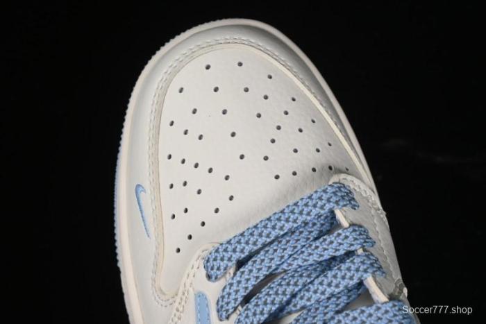 Nike Travis Scott x Fragment Design x Air Jordan 1 Low OG SP AJ1 Stone Island Collaboration - BB6588-105