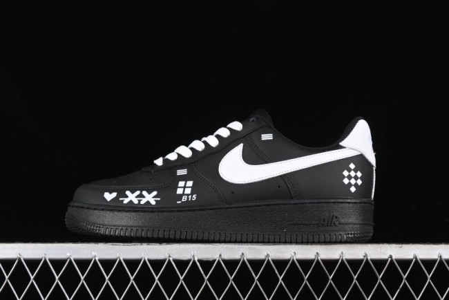 Nike Air Force 1 '07 Low Video Game Themed Casual Sneakers - CW2288-018