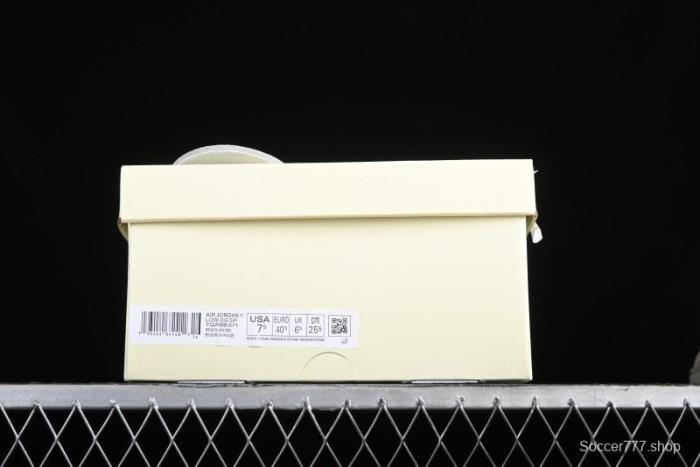 Nike Travis Scott x Fragment Design x Air Jordan 1 Low OG SP AJ1 Supreme Collaboration - YQ2088-67