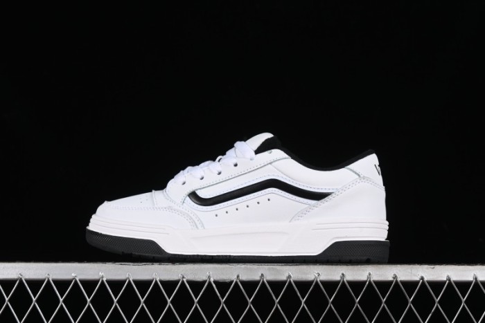 Vans Hylane White Black Retro Skate Shoes - VN000D1JYB2