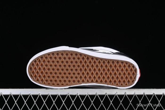 Vans Classics Knu Skool Cow Print Chunky Tongue Skate Shoes - VN0009QCB9P 1