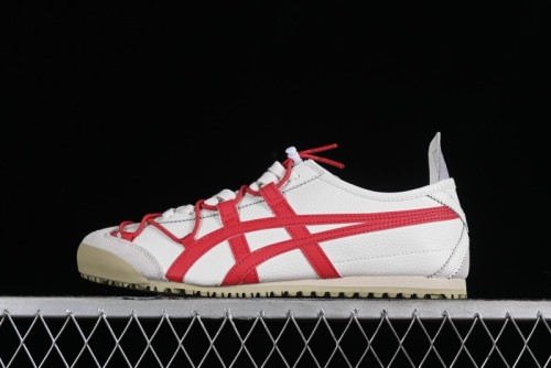 OnitsukaTiger Mexico 66 Low-Top Lace-Up Casual Running Shoes - 1183C216-100 1