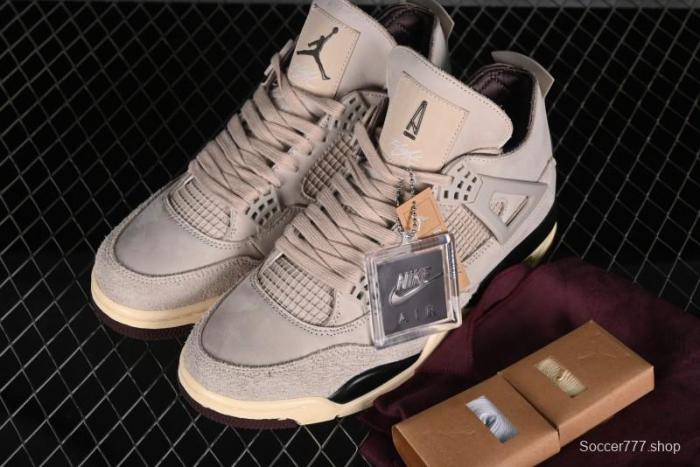 Nike A Ma Maniere Air Jordan 4 Retro  Fossil Stone  - FZ4810-200